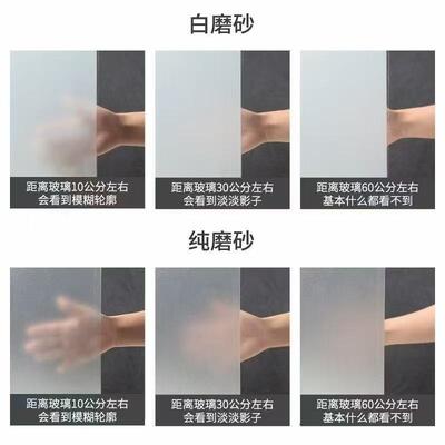 Non-Toxic PVC Frosted Window Film Sticker Glass Film for Window Decoration